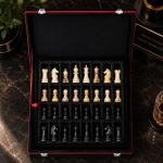 Black Velvet Chess Set Storage Case, Luxury Organizer, Protective Display Box