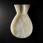 Handcrafted White Onyx Fish Spoon Rest | Natural Stone Kitchen Decor