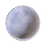 Luxury 8 Inch Handmade Marble Pet Dish - Natural Stone Modern Feeder